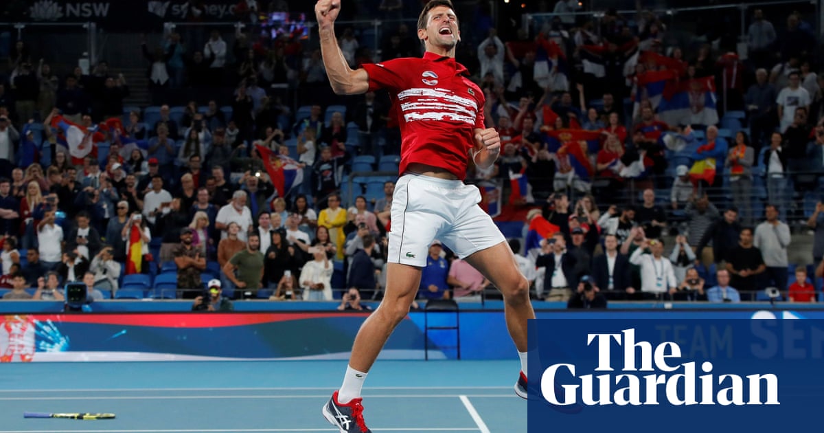 Novak Djokovic leads Serbia to victory over Spain in ATP Cup – video