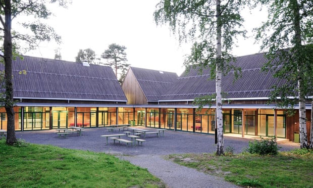 The Hegnhuset courtyard at Utøya