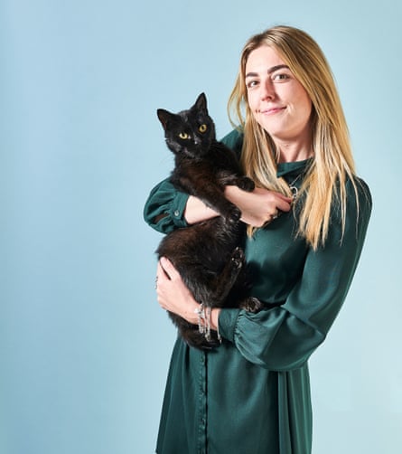 ‘When I said his name he looked up and ran over to me’: Aimee and Smudge.