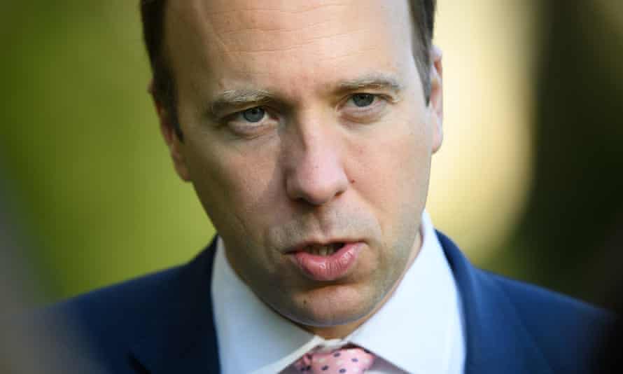 pix Health Secretary Matt Hancock Email 2
