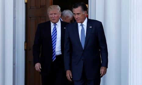 Mitt Romney said Trump’s comments after violence in Charlottesville had caused ‘the vast heart of America to mourn’.