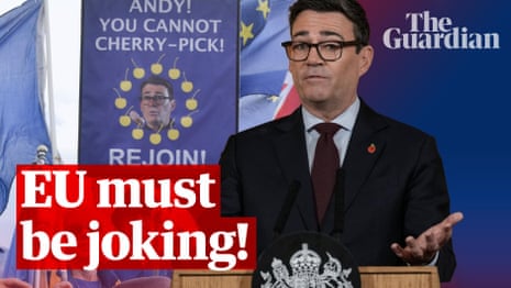 What makes Andy Burnham think we can rejoin the EU? | Politics Weekly