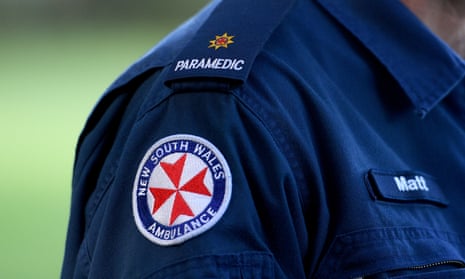 A NSW Ambulance service patch