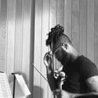 A violinist in Chineke recording Max Richter’s New Four Seasons