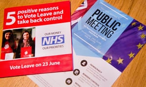 Vote Leave leaflets
