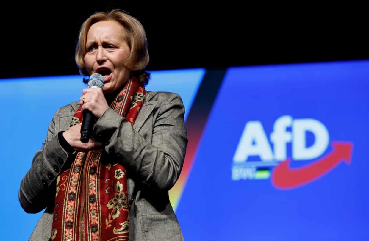 a woman holding a microphone