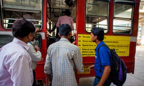 Public bus in India