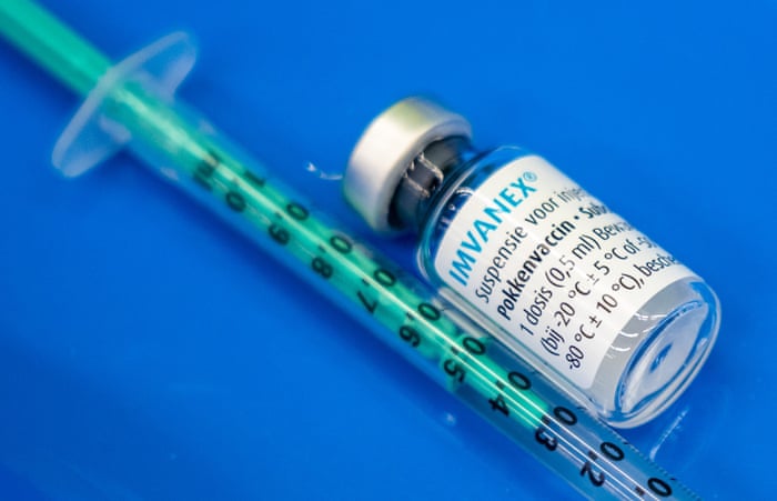 A vaccine against the monkeypox virus in the Netherlands.