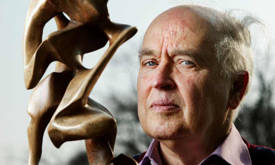 Michael Atiyah at his home in Edinburgh in 2004.