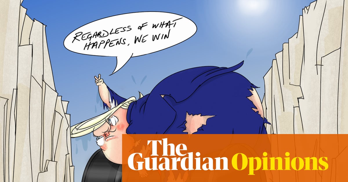 Nicola Jennings on Trump and the strait of Hormuz – cartoon
