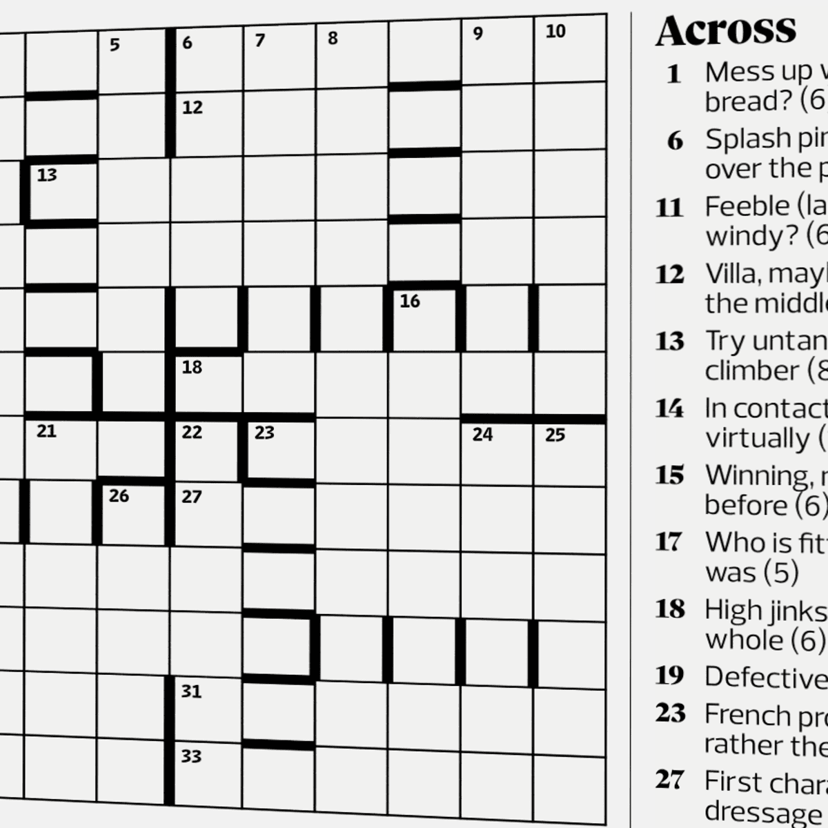 Crossword Blog Barred Weekend Puzzles Crosswords The Guardian Crossword Blog Barred Weekend Puzzles Crosswords The Guardian