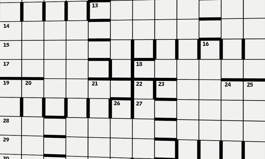 Crossword Blog Barred Weekend Puzzles Crosswords The Guardian Crossword Blog Barred Weekend Puzzles Crosswords The Guardian