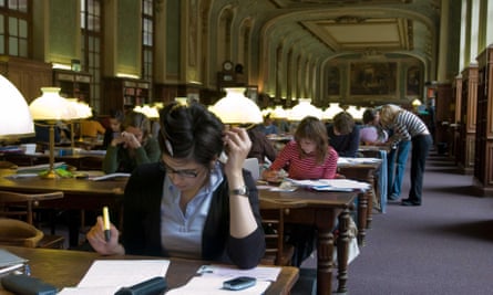 Students at the Sorbonne.