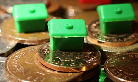Monopoly houses on UK coins