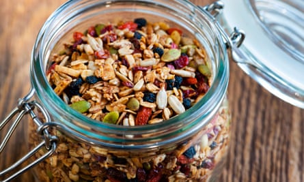 Granola with goji berries: no better than any other fruit.