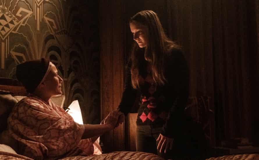 Jennifer Ehle and Morfydd Clark in Saint Maud.