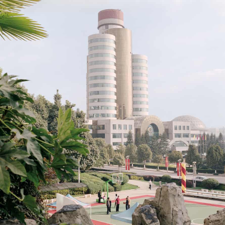 Kunming, China. The headquarters of the Kunming Tobacco Cigarette Factory