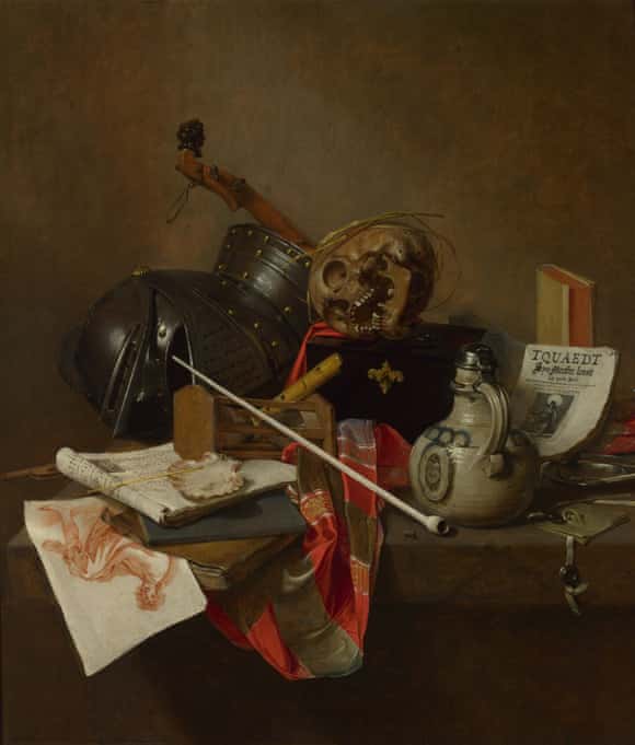 Vanitas Still Life, 1648. Artist: Treck, Jan Jansz. (1605-1652)