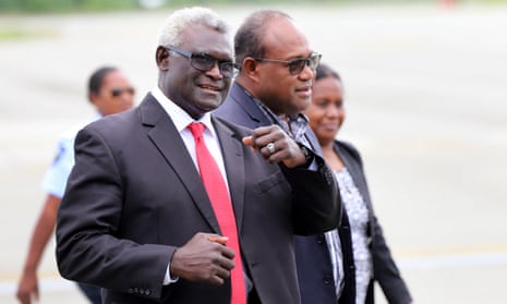 Solomon Islands leader blames foreign powers for unrest