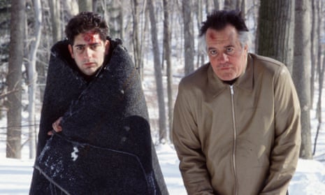 Imperioli with Tony Sirico (Paulie ‘Walnuts’ Gualtieri) in the Pine Barrens episode of The Sopranos.