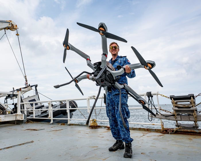 Robots, AI and drones: how the Dutch navy is using tech to transform its sea defences