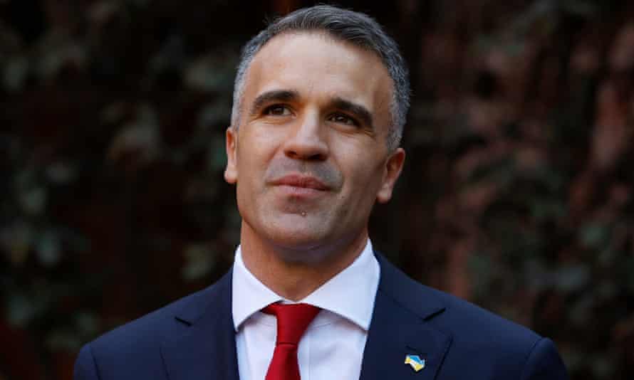 Prime Minister of South Australia Peter Malinovskas.