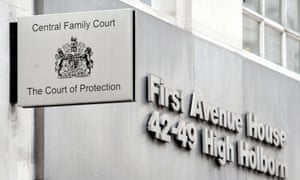 Family court in High Holborn, London.