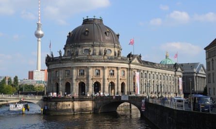 The Bode Museum on the Spree river.