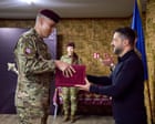 Ukraine war briefing: Reboot of ‘fortress belt’ defences as Zelenskyy visits frontline