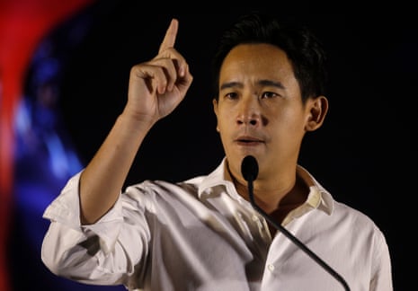 Pita Limjaroenrat, leader of Thailand’s Move Forward party
