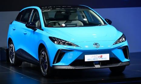 The MG4 electric vehicle