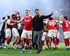 Mikel Arteta urges Arsenal to ‘channel energy’ in right way with title in sight
