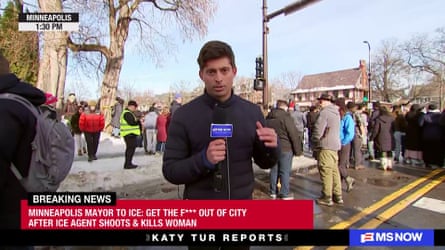 a man with a microphone