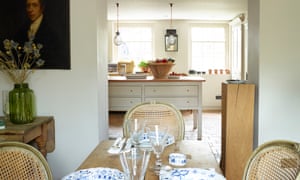 The basement kitchen for cosy suppers.