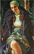 This 1931 portrait by Karl Leyhausen depicts Peggy Sinclair, Samuel Beckett’s cousin, who died in 1933.