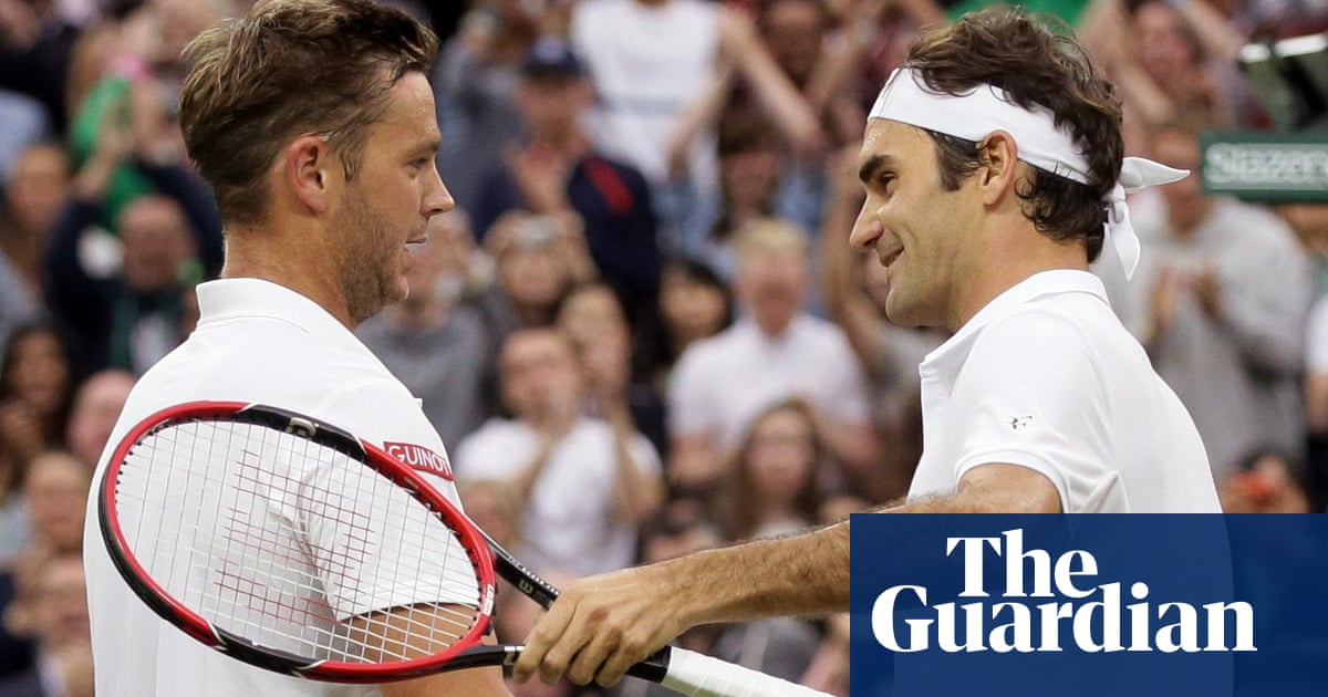 Marcus Willis Takes Seven Games Off Roger Federer I Ve Earned A Beer I Think Wimbledon 2016 The Guardian