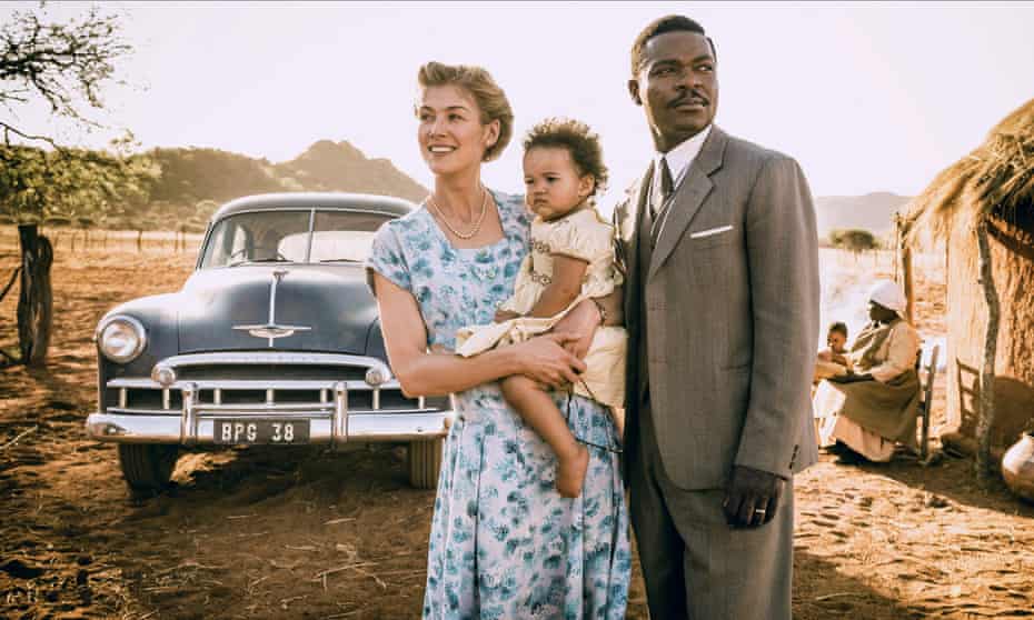 Rosamund Pike and David Oyelowo in A United Kingdom