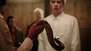 Thomas Mann and
Walton Goggins in Them That Follow