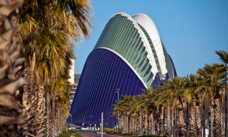 €1bn and counting … Valencia’s City of Arts and Sciences.