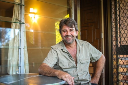 Newstart recipient Sterling Bellinger at his Townsville home