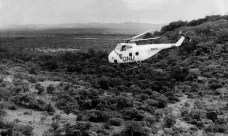 Congo helicopter