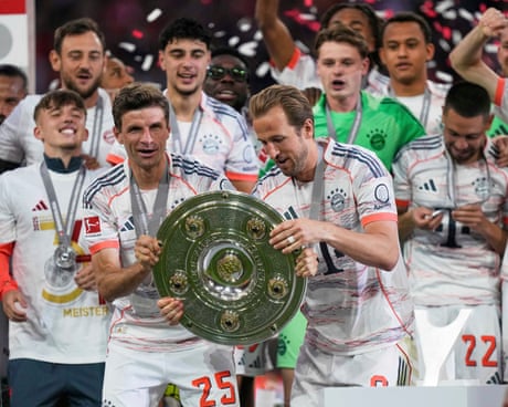 European football: Kane and Bayern lift trophy as Müller says goodbye