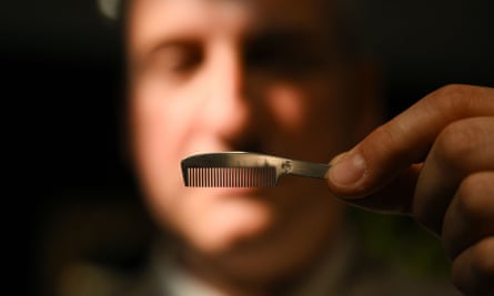 Mercury’s Tiffany & Co silver moustache comb