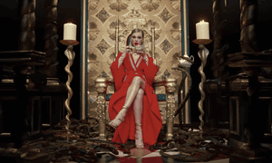 A still from Taylor Swift’s music video for her new single Look What You Made Me Do