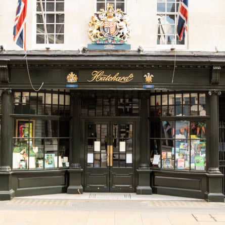 Hatchards bookshop on Picadilly in central London.