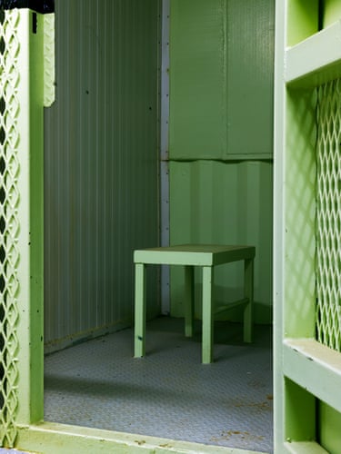 Edmund Clark, Camp 1, isolation unit, 2009, from the series Guantanamo: If the Light Goes Out