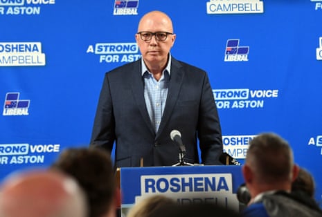 Federal opposition leader Peter Dutton.