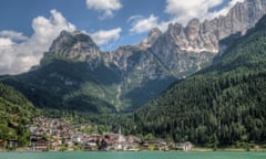 Alleghe, Belluno, Dolomites, Veneto, Italy, Europe<br>P691DP Alleghe, Belluno, Dolomites, Veneto, Italy, Europe