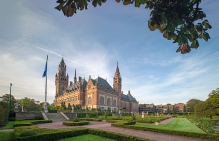 The Peace Palace, seat of the international court of justice in The Hague