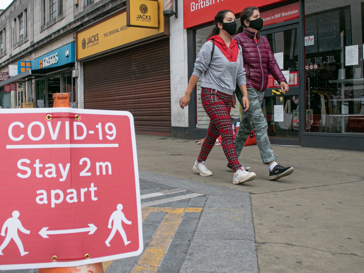 Boris Johnson Ditches 2m Physical Distancing Rule In England For 1m Plus World News The Guardian